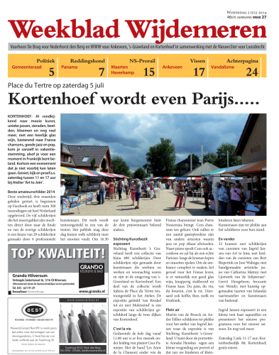 Weekblad Wijdemeren Juli 2014 - Place du terre.png